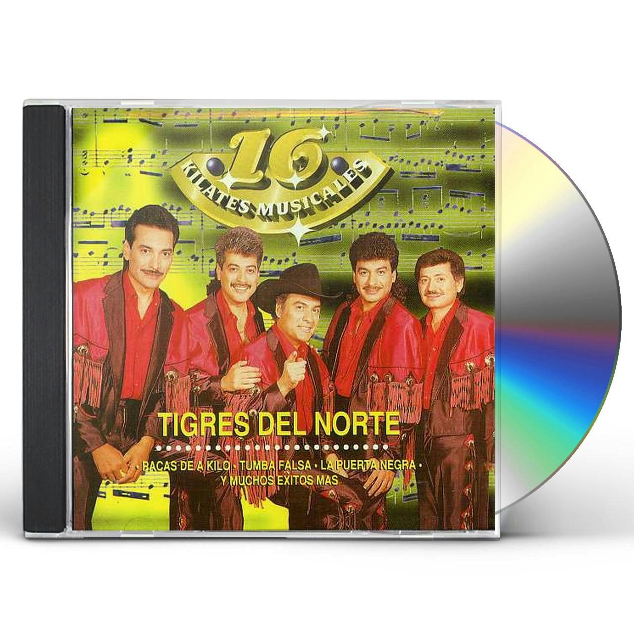 Los Tigres Del Norte 16 KILATES MUSICALES CD