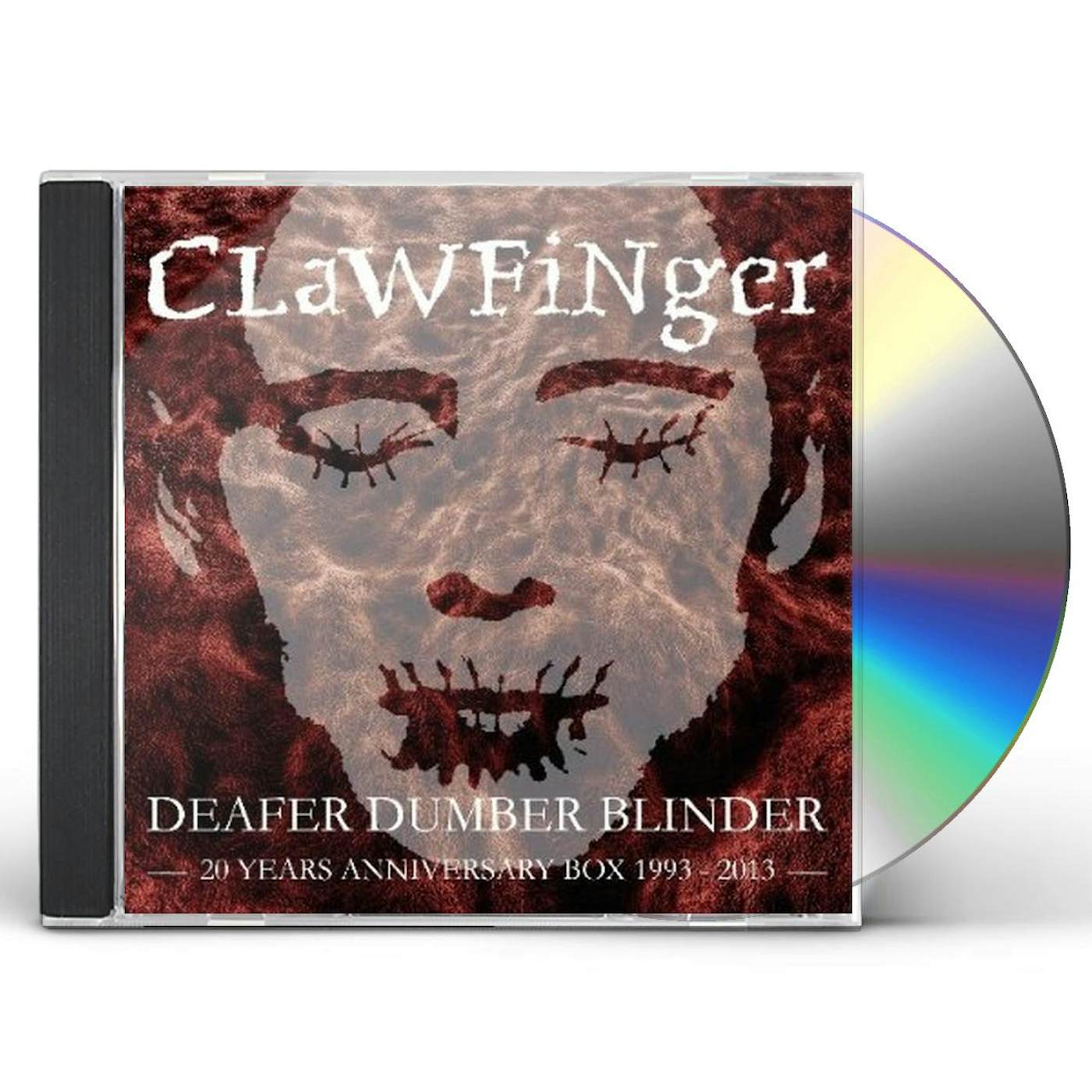 Clawfinger DEAFER DUMBER BLINDER: 20 YEARS ANNIVERSARY BOX CD