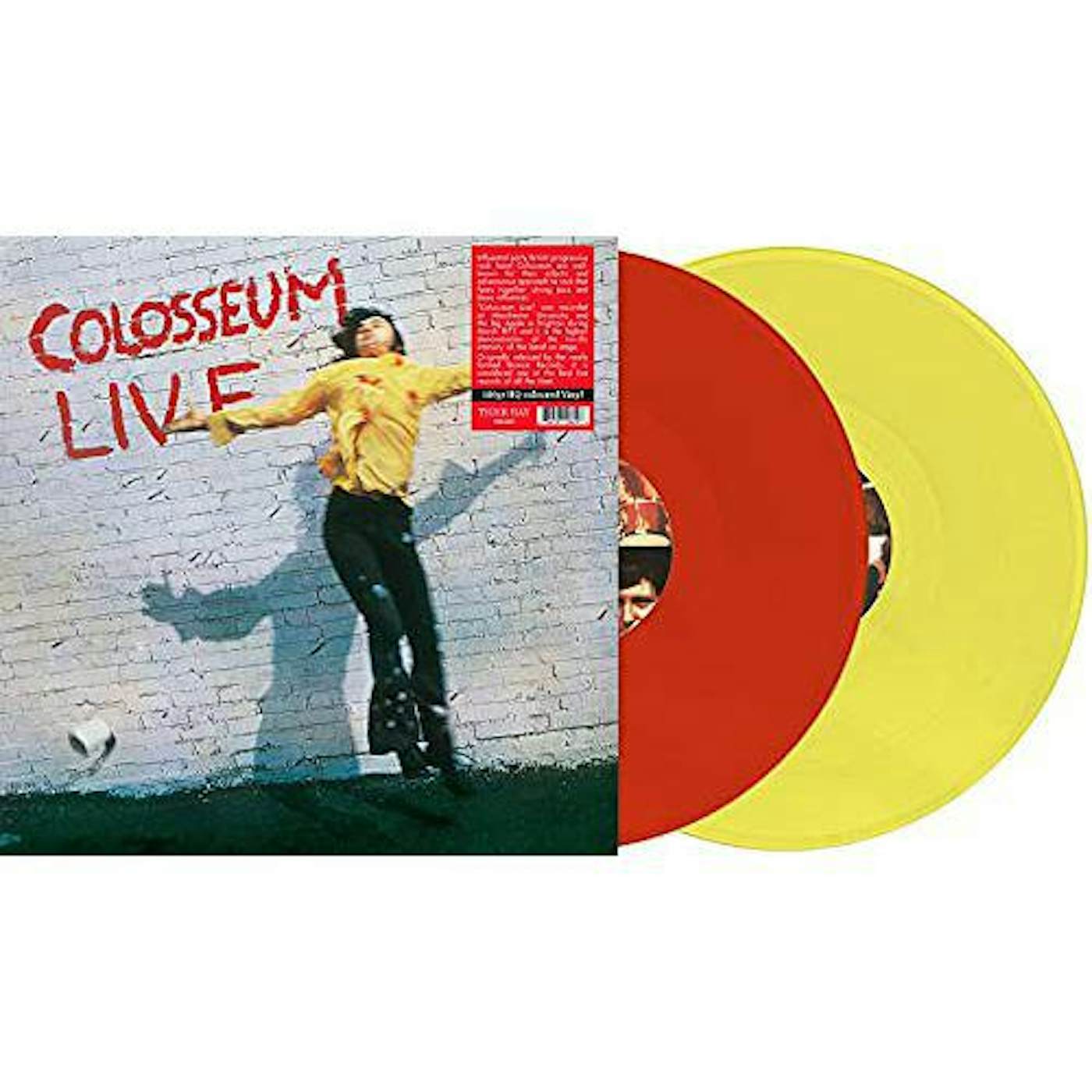 Colosseum LIVE (2LP/RED & YELLOW VINYL) Vinyl Record