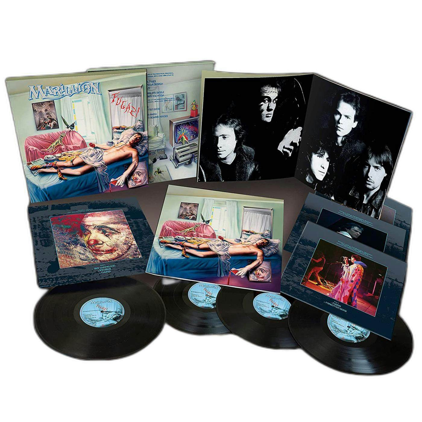 Marillion Fugazi (Deluxe Edition/Box Set/4LP) Vinyl Record