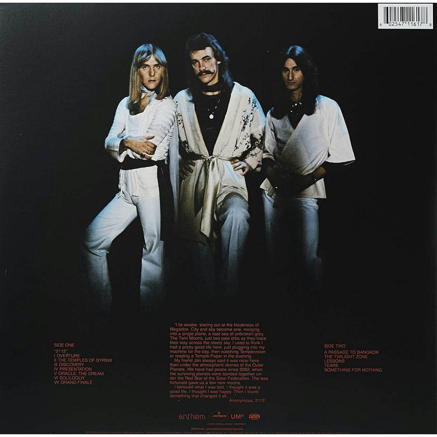 Rush 2112 (180G) Vinyl Record