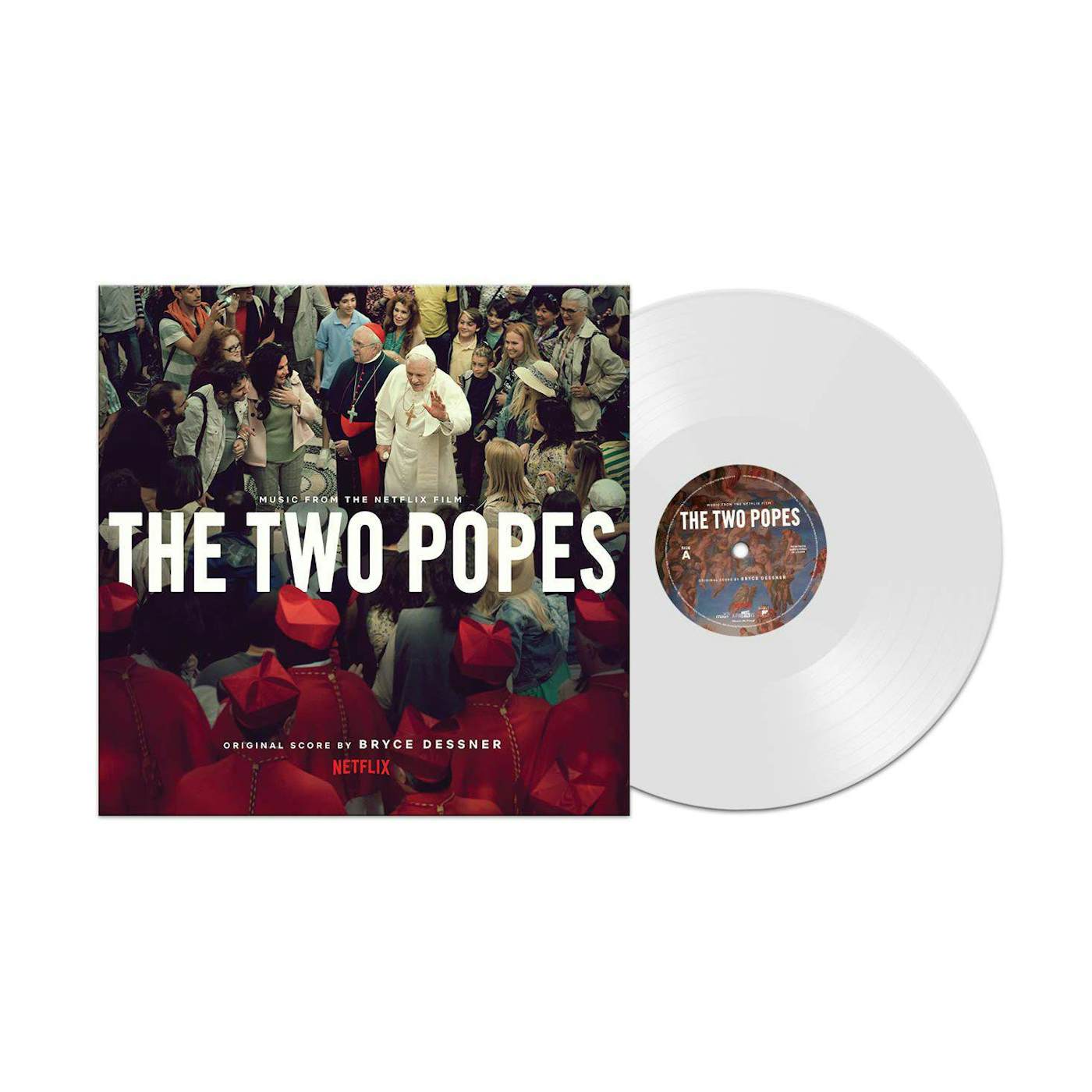 Bryce Dessner TWO POPES Original Soundtrack (LIMITED SOLID WHITE 180G AUDIOPHILE VINYL) Vinyl Record