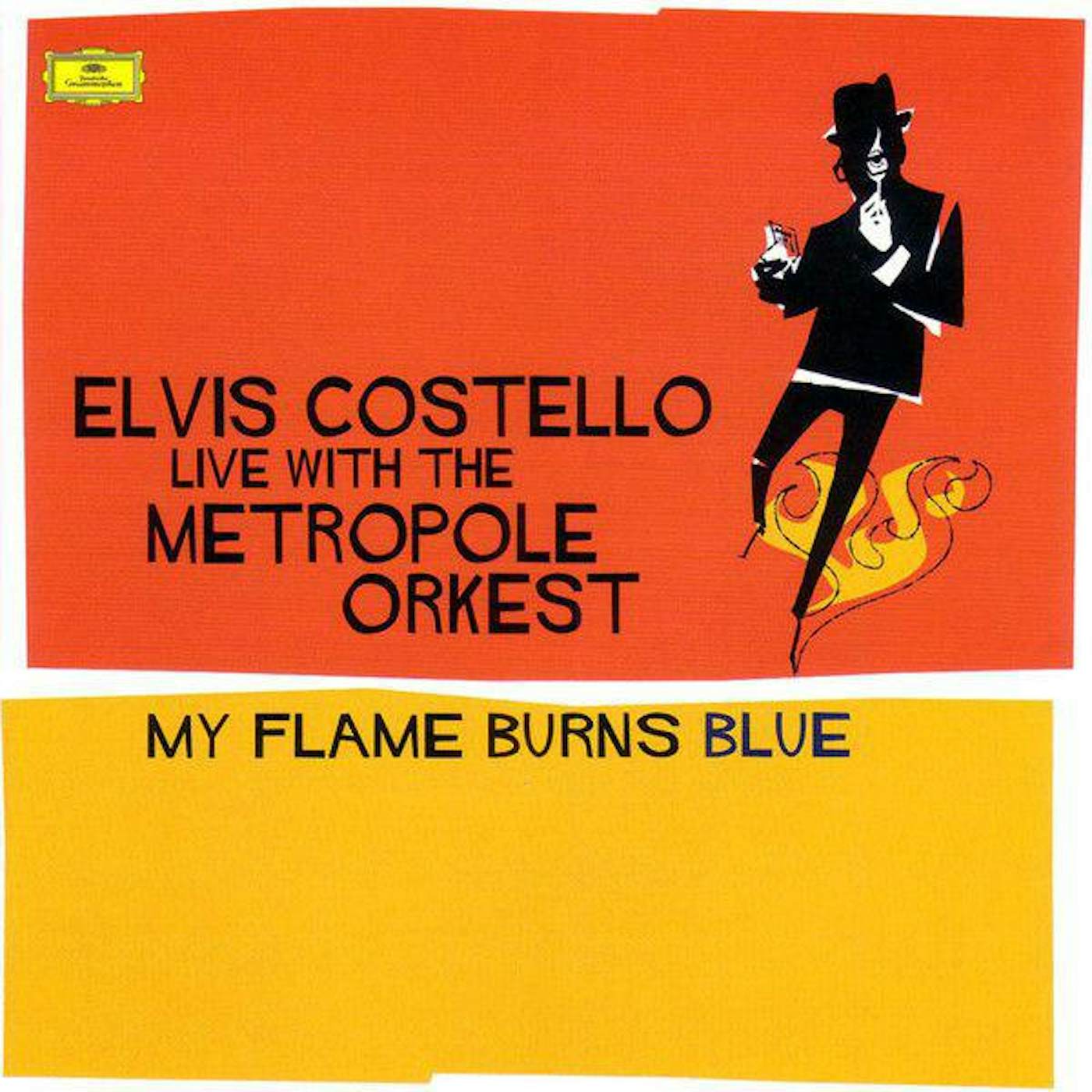 Elvis Costello MY FLAME BURNS BLUE Vinyl Record