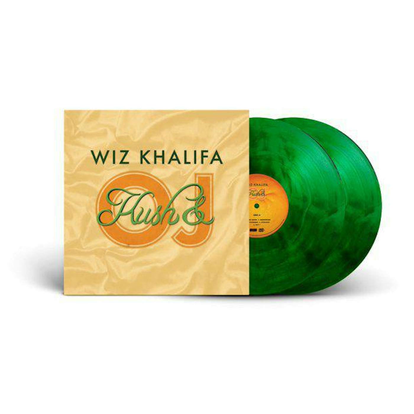 Wiz Khalifa KUSH & ORANGE JUICE (2LP) (TRANSPARENT GREEN/BLACK GALAXY EFFECT VINYL) Vinyl Record