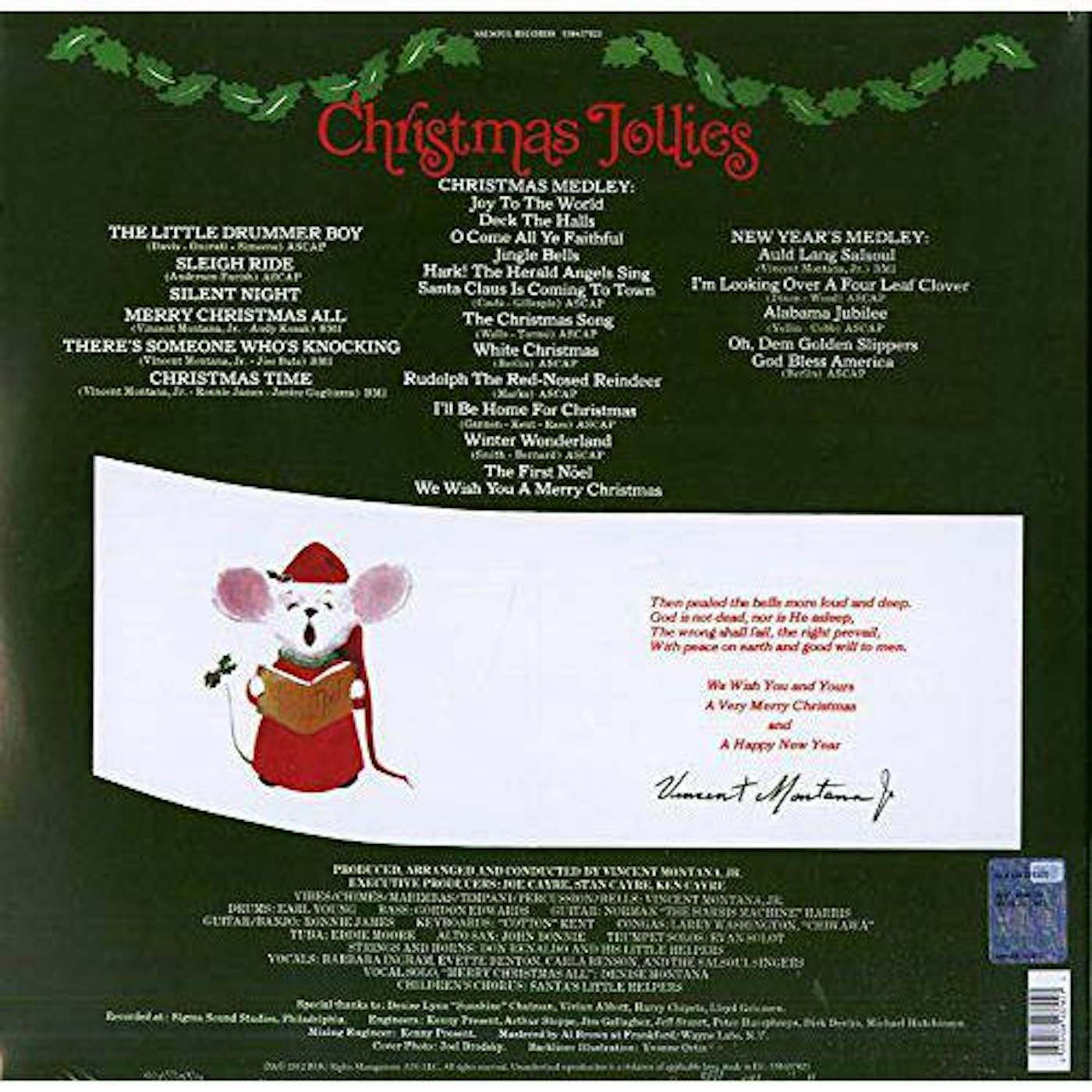The Salsoul Orchestra Christmas Jollies (Red Colored) Vinyl Record