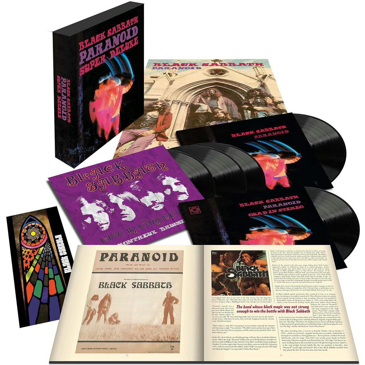 Paranoid (Deluxe Edition / Box Set) (Vinyl) - Black Sabbath