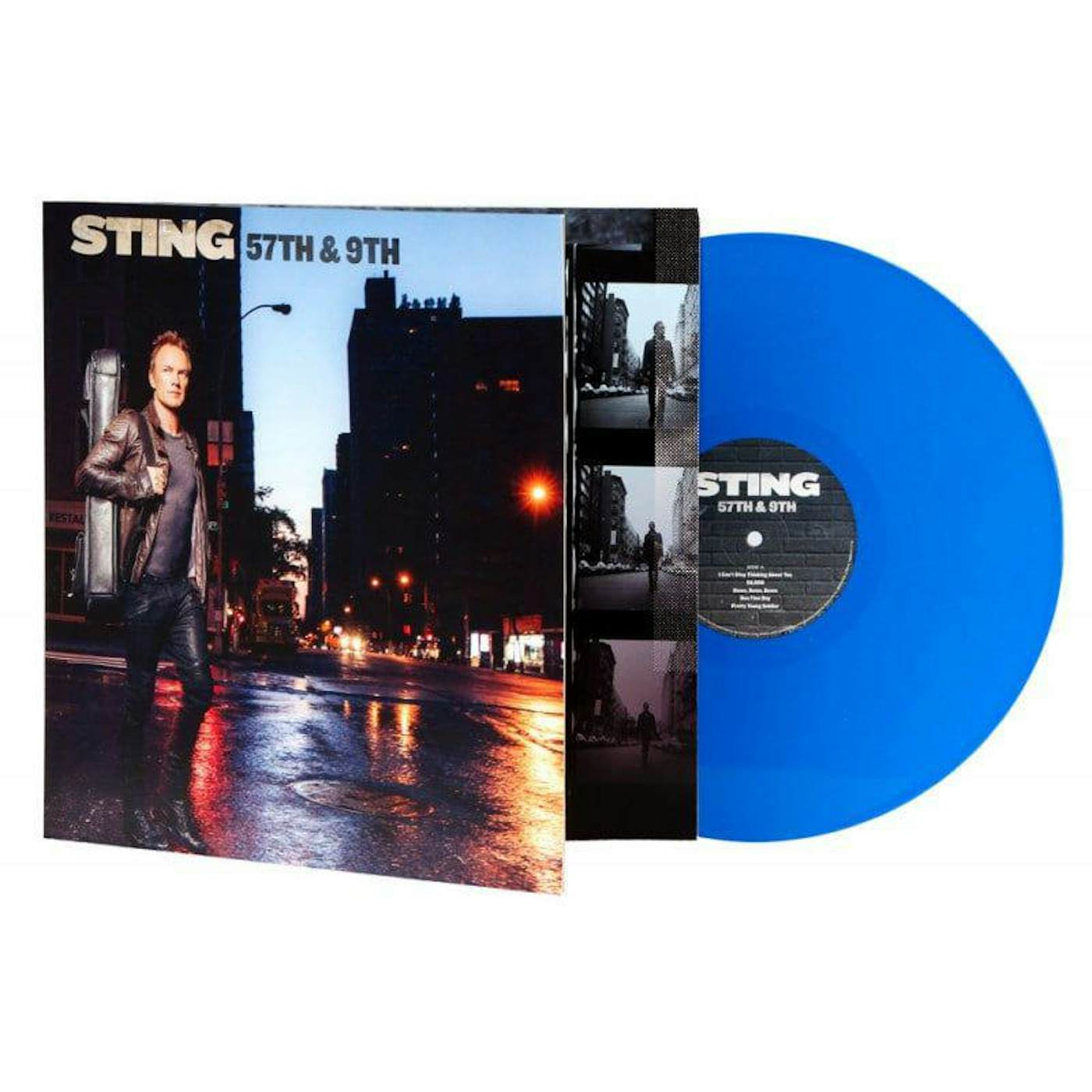 Sting 57th & 9th (Blue) Vinyl Record