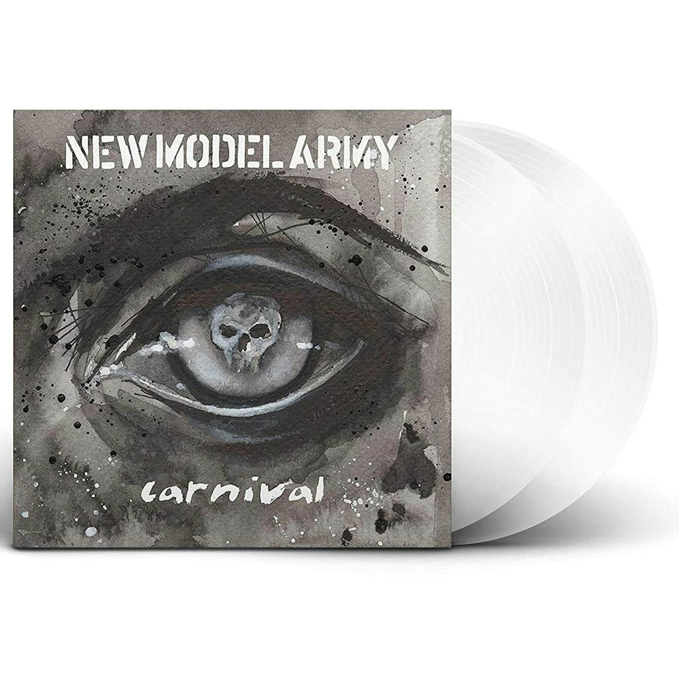 New Model Army CARNIVAL (REDUX) (LIMITED/WHITE VINYL/2LP) Vinyl Record