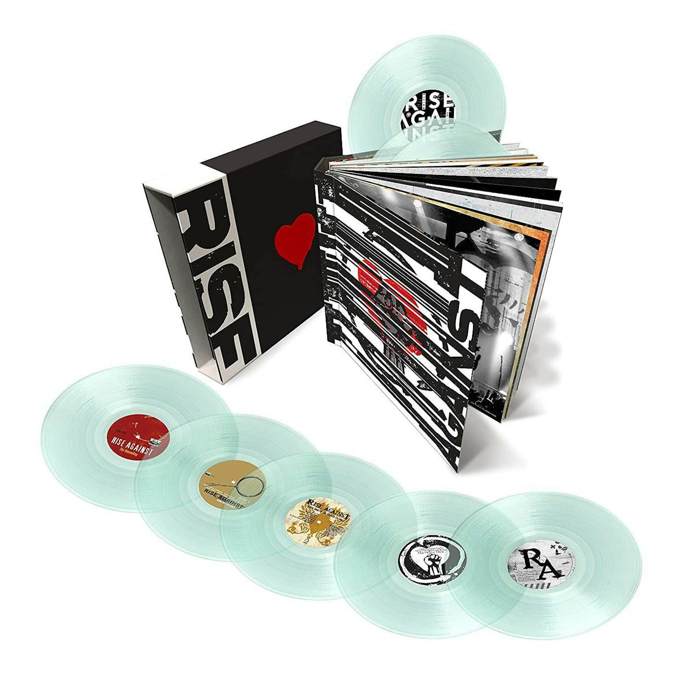 Rise Against Career Vinyl Book (8 LP/Clear/Box Set)