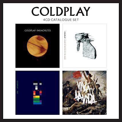 Coldplay 4 CD CATALOGUE SET CD