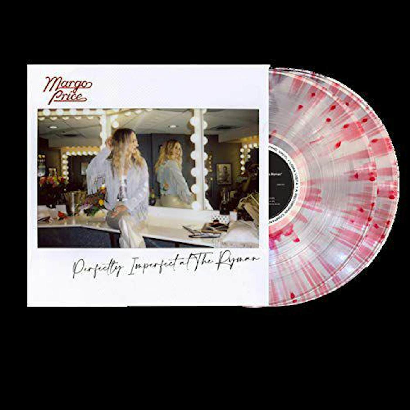 Margo Price PERFECTLY IMPERFECT AT THE RYMAN (X) (2LP/CLEAR W/ RED SPLATTER VINYL) Vinyl Record