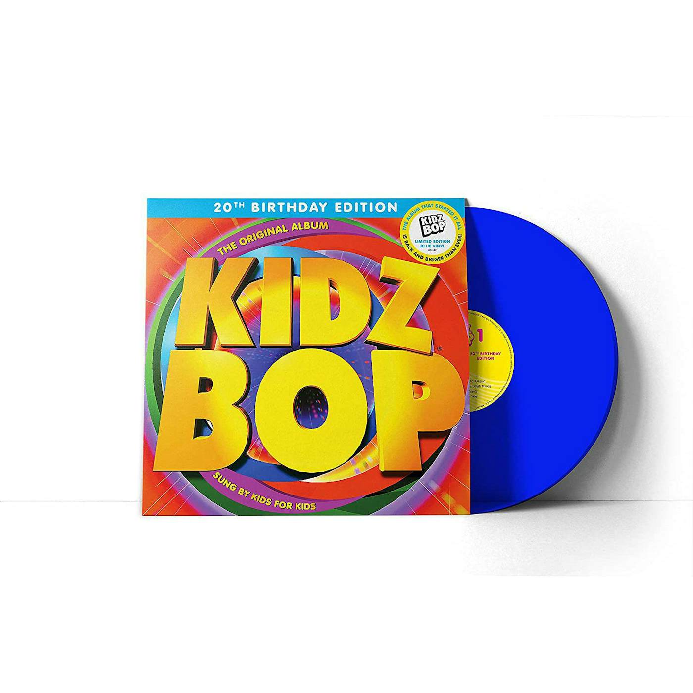 KIDZ BOP 1 (20TH BIRTHDAY EDITION/BLUE VINYL) Vinyl Record