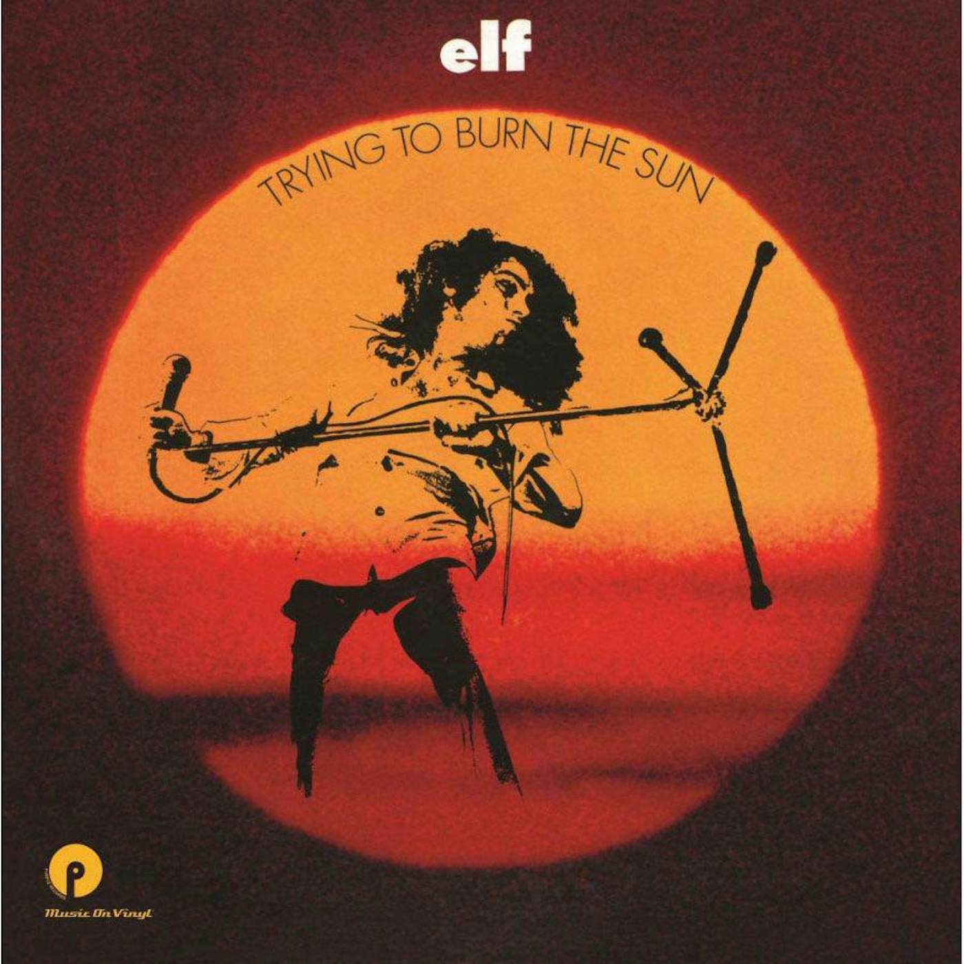 Elf TRYING TO BURN THE SUN Vinyl Record