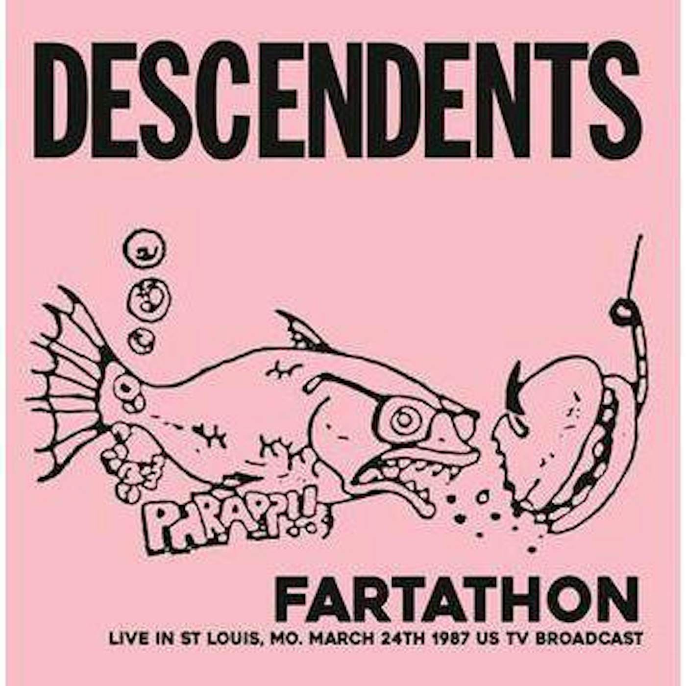 Descendents FARTATHON: LIVE IN ST. LOUIS 1987 (PINK VINYL) Vinyl Record