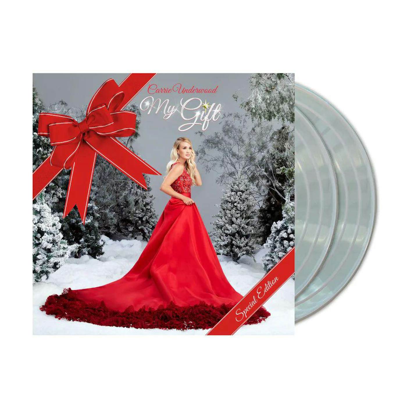 Carrie Underwood My Gift (Special Edition) (Crystal Clear/2LP) Vinyl Record