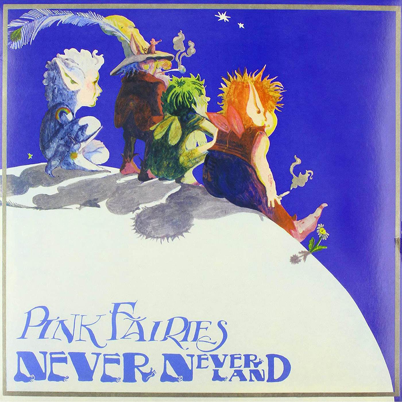The Pink Fairies NEVER NEVER LAND Vinyl Record