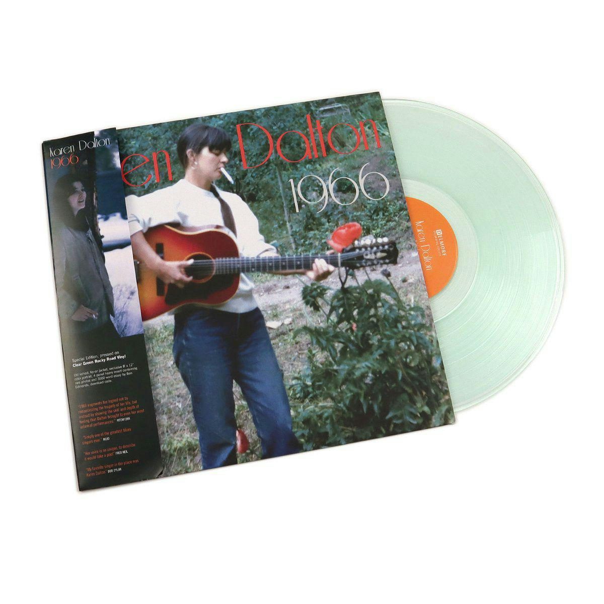 Karen Dalton 1966 (CLEAR GREEN ROCKY ROAD VINYL) Vinyl Record