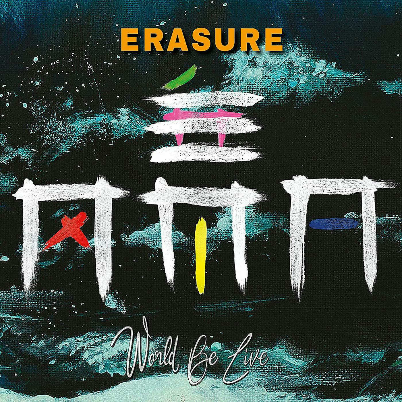 Erasure World Be Live Vinyl Record