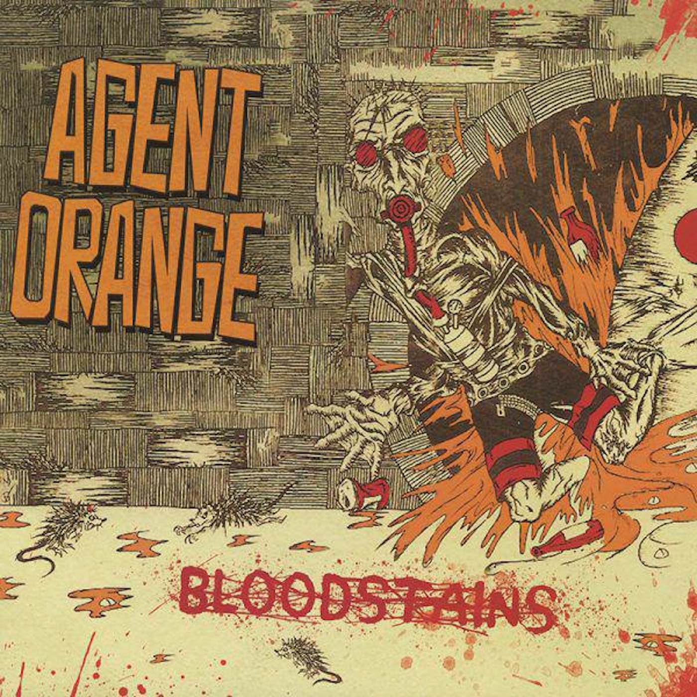 Agent Orange BLOODSTAINS Vinyl Record