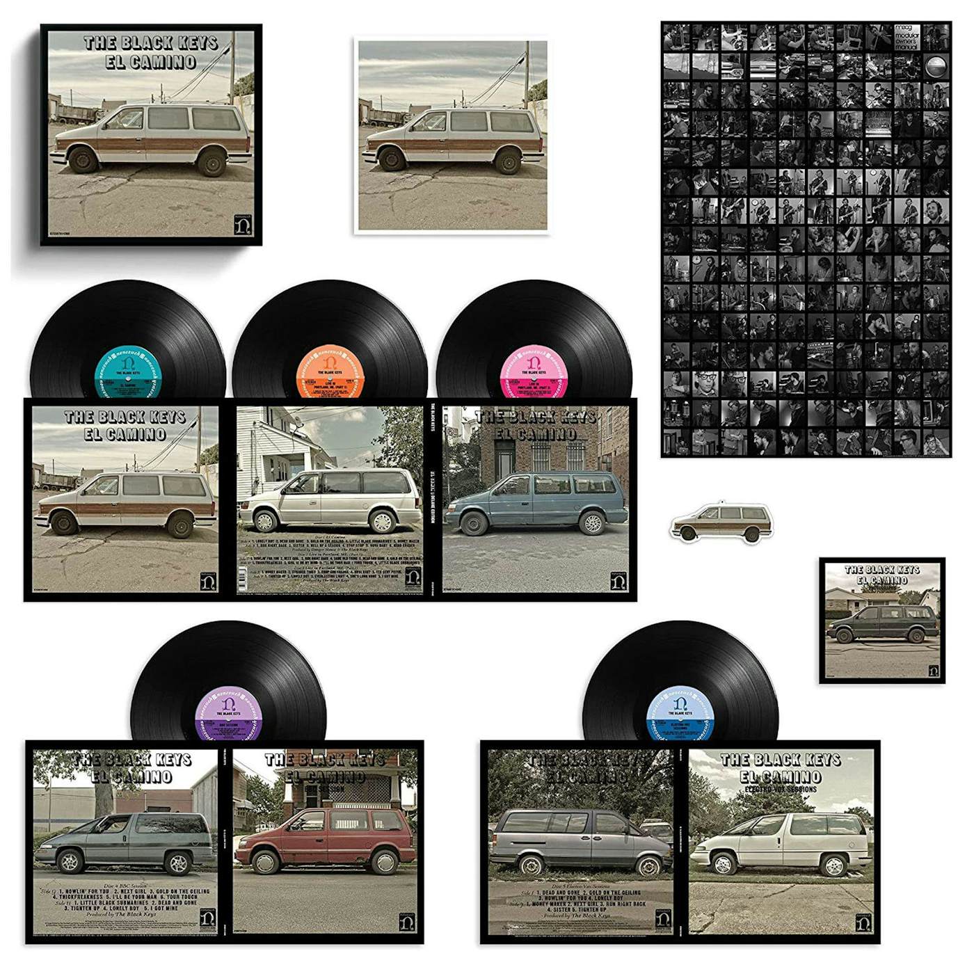 The Black Keys El Camino (10th Anniversary Super Deluxe Edition/5LP) Box Set (Vinyl)