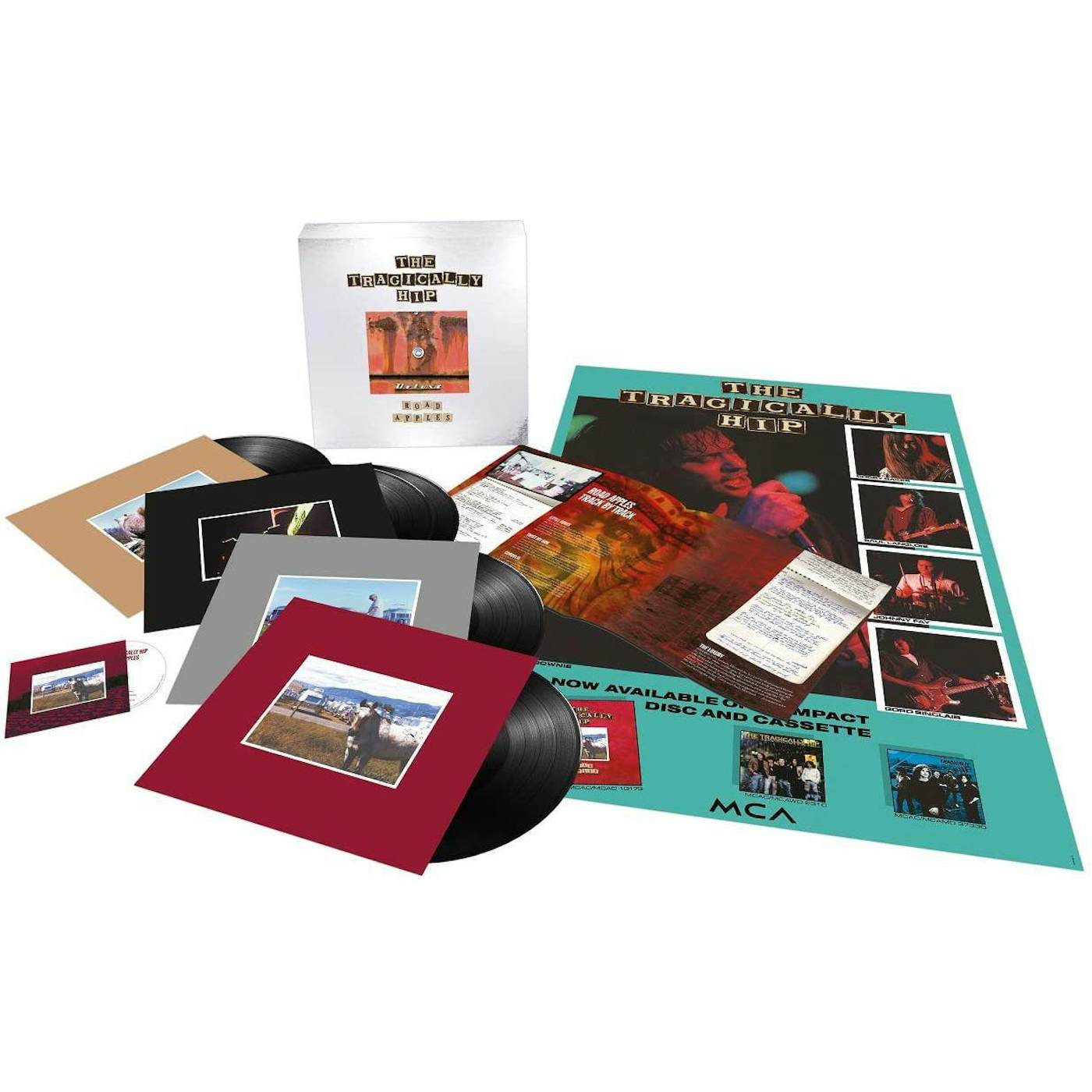 The Tragically Hip Road Apples (30th Anniversary) (5LP/BLU-RAY) (box set) Vinyl Record