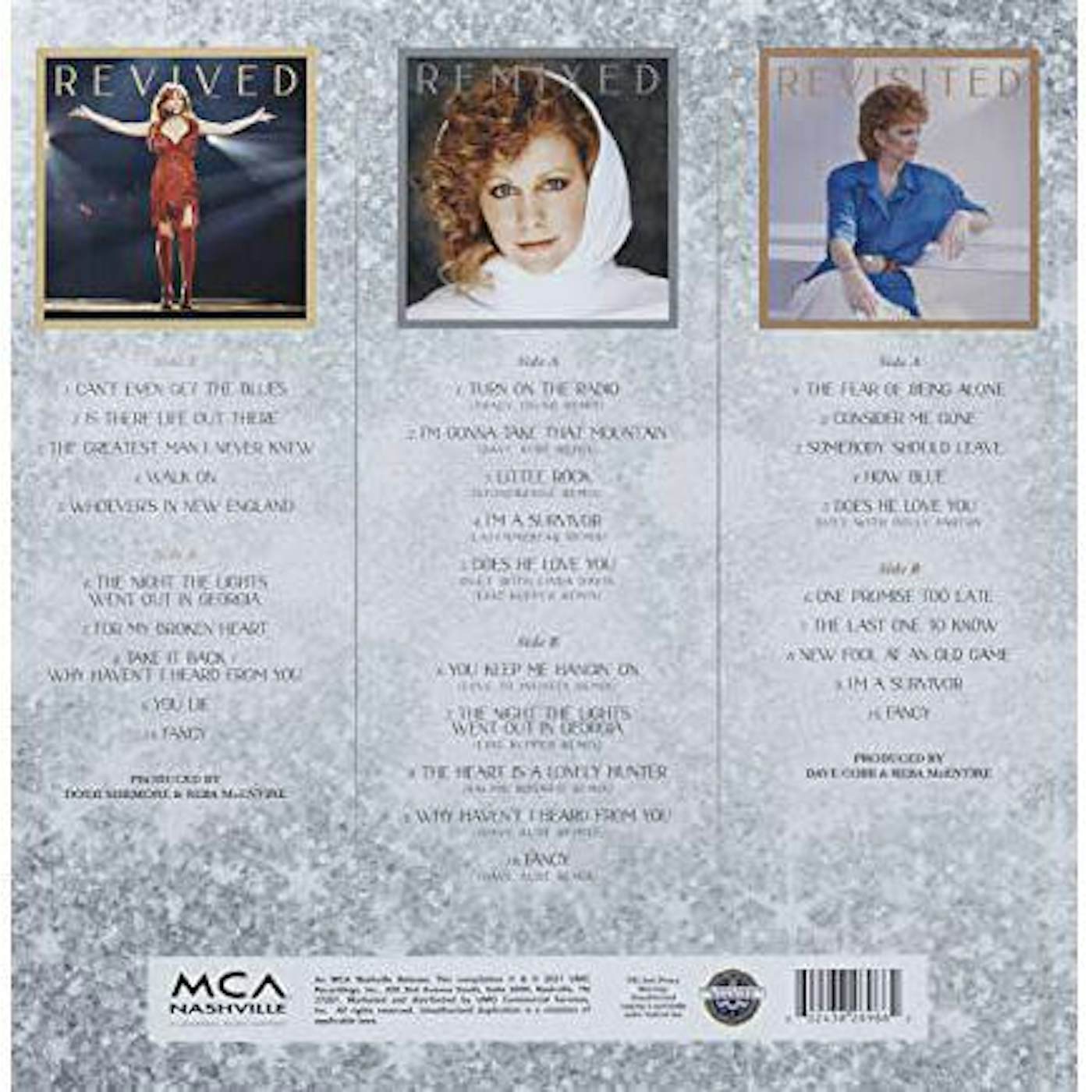 Reba McEntire REVIVED REMIXED REVISITED (3LP BOX SET) (Vinyl)