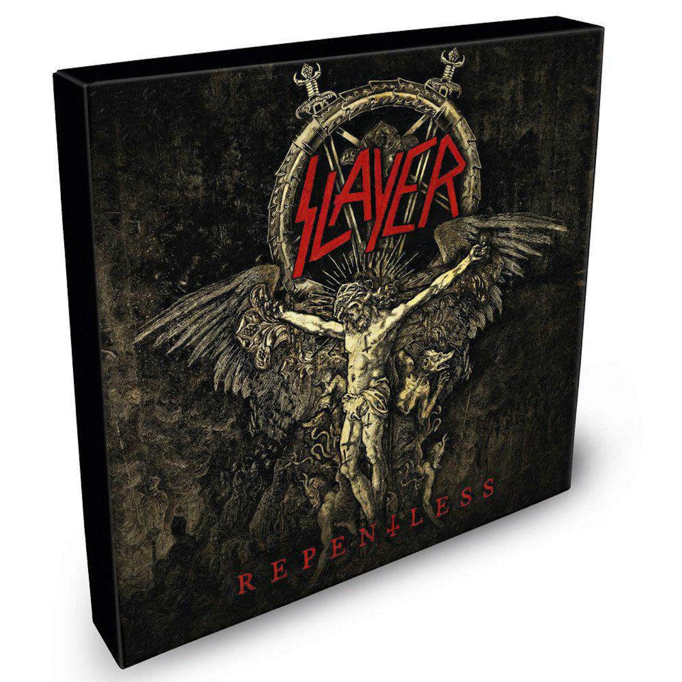 Slayer - Repentless (Transparent Red w/ Orange & Black Splatter Vinyl)