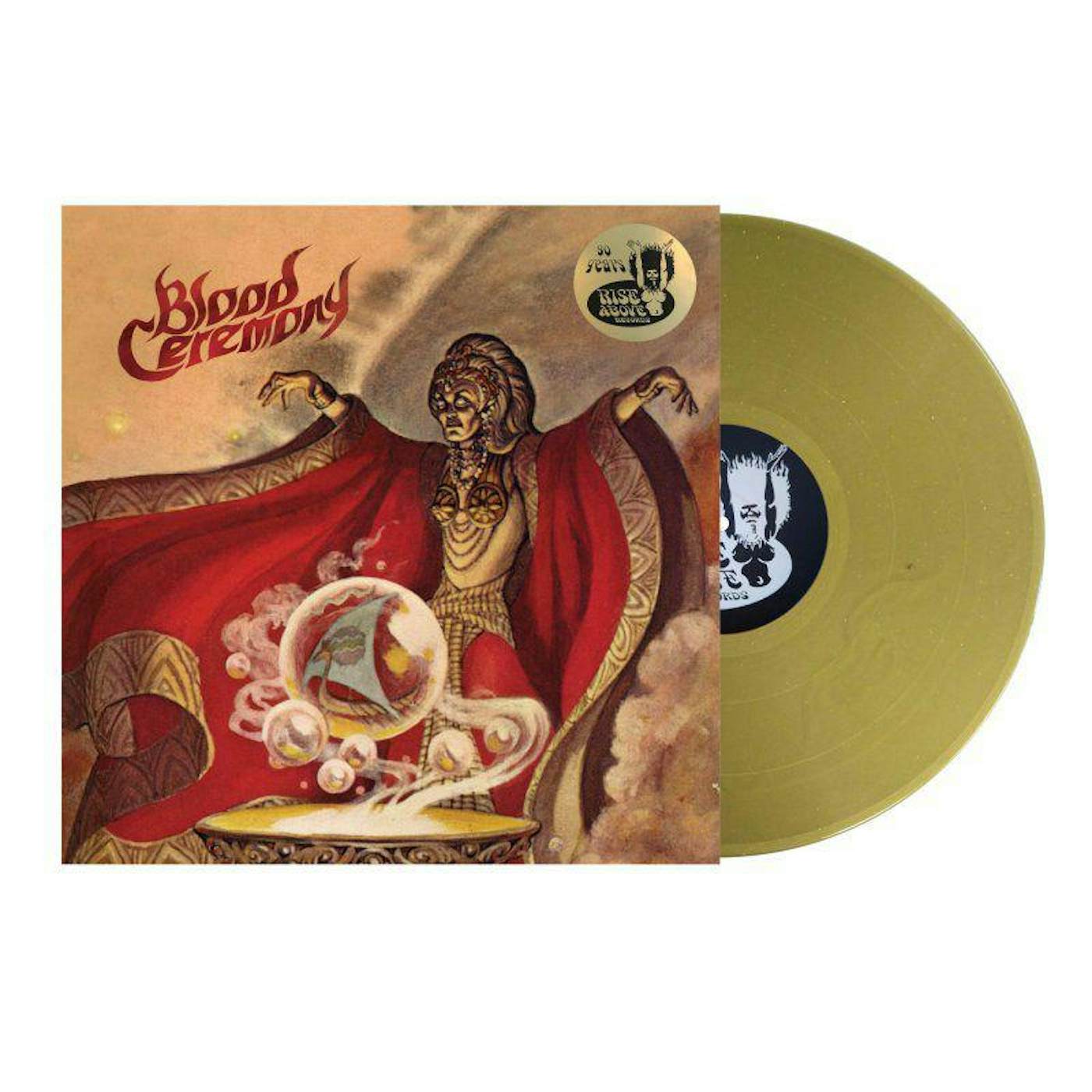 Blood Ceremony (Rise Above Records 30th Anniversary Gold Sparkle Edition) Vinyl Record