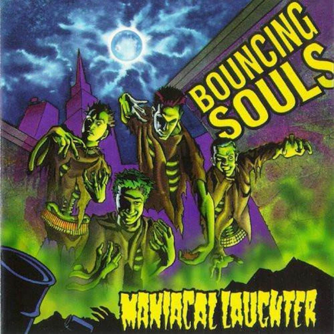 The Bouncing Souls Maniacal Laughter (Orange Vinyl) Vinyl Record