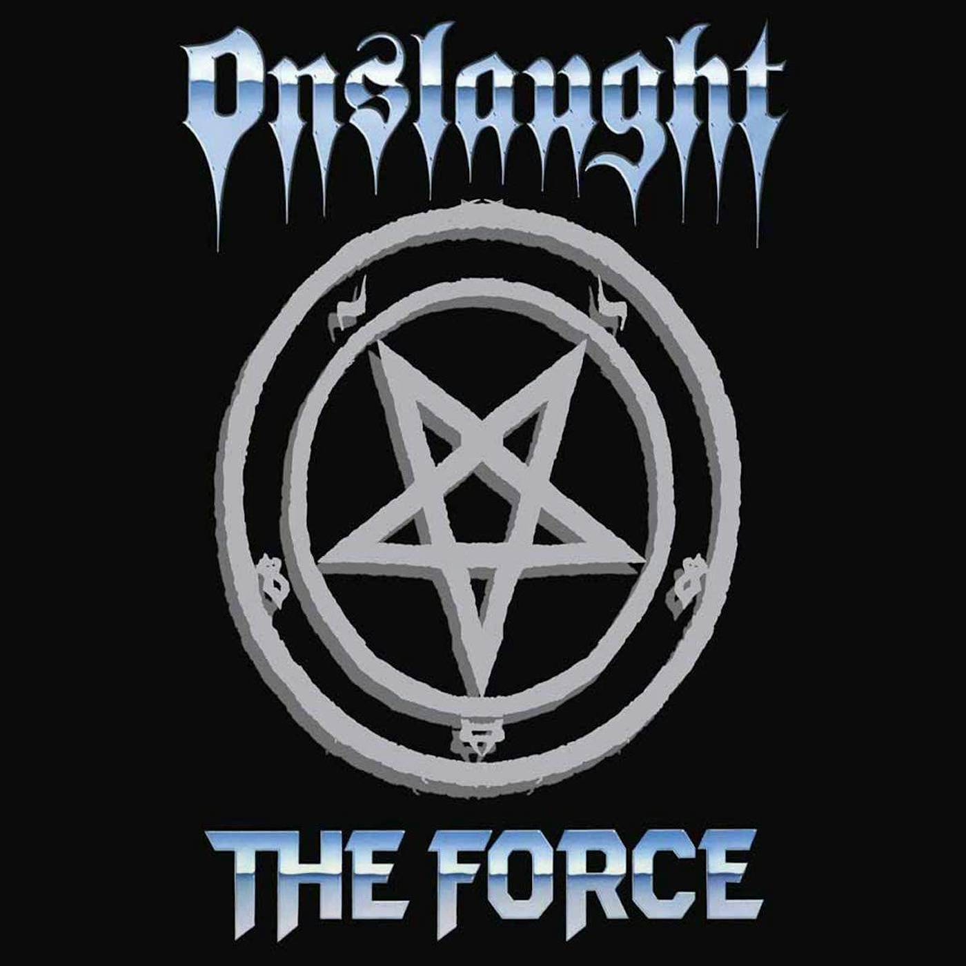 Onslaught Force (White/Blue Splatter) Vinyl Record