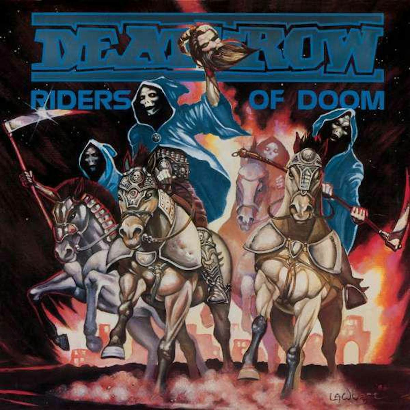 Deathrow Riders Of Doom (Blue) Vinyl Record