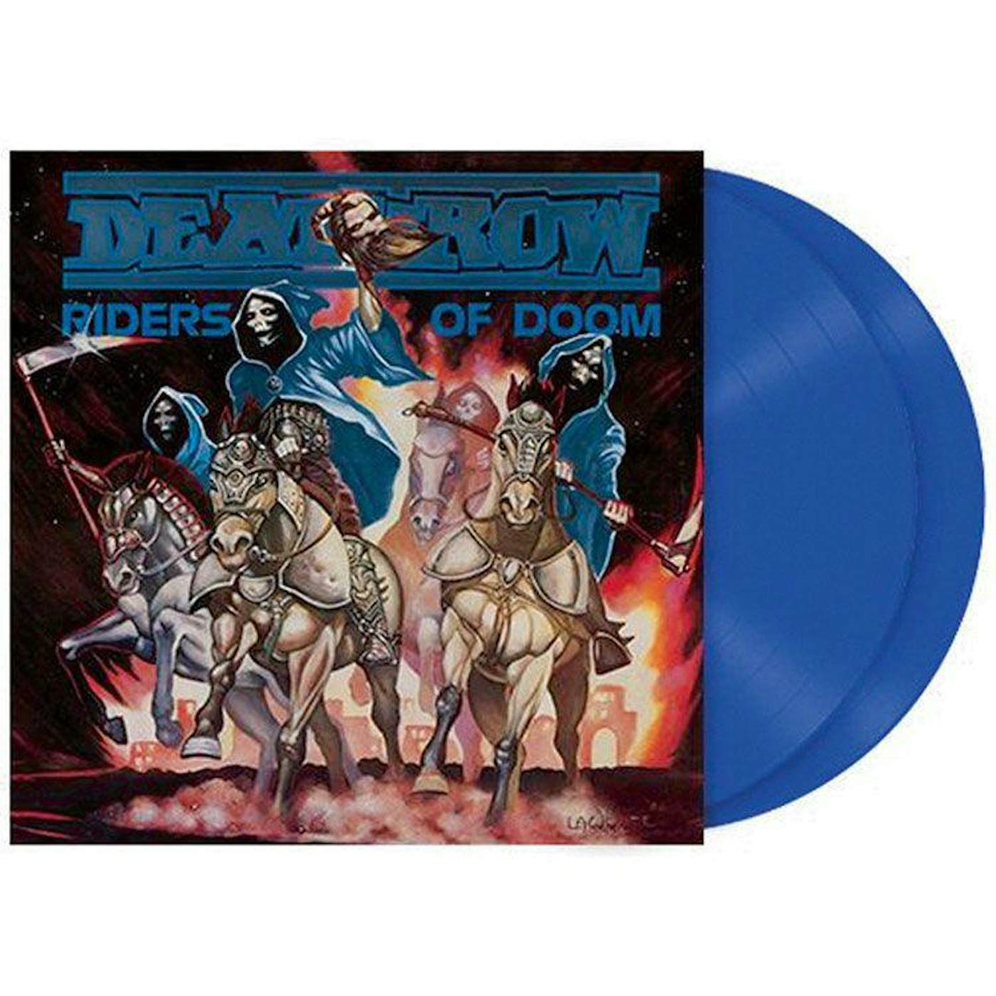 Deathrow Riders Of Doom (Blue) Vinyl Record