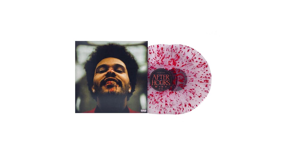 The Weeknd AFTER HOURS (X) (2LP/CLEAR W/ RED SPLATTER VINYL) Vinyl