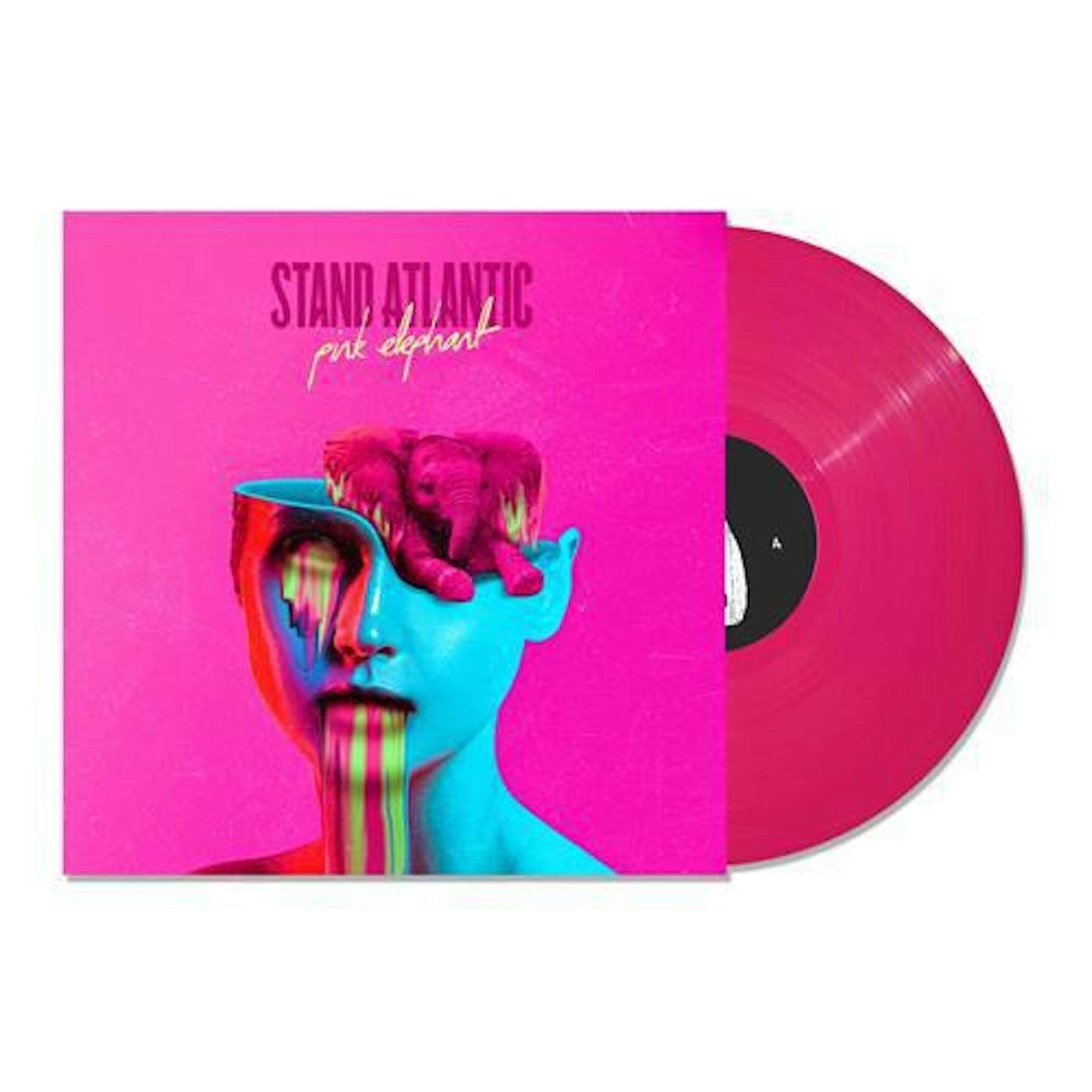 Stand Atlantic Pink Elephant (Hot Pink) Vinyl Record