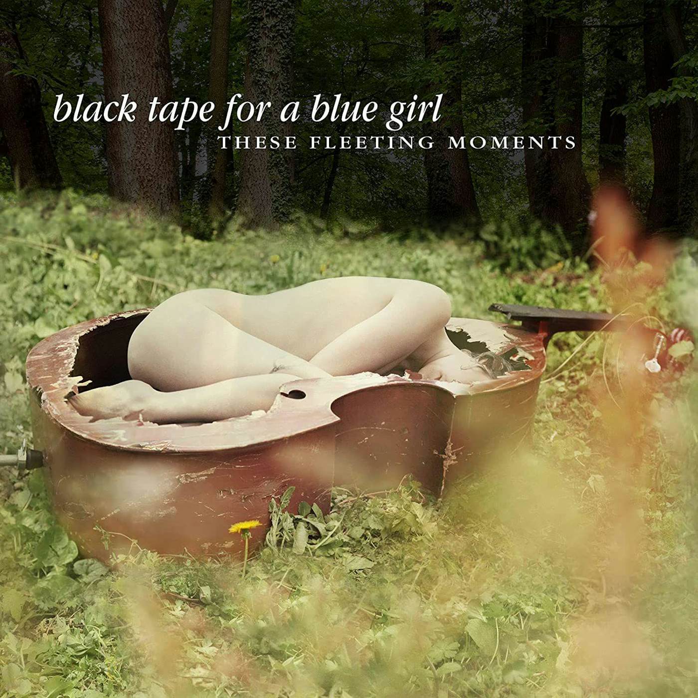 Black Tape For A Blue Girl These Fleeting Moments (150g/2LP/Greenish With Black Swirl/Booklet/DL Card) Vinyl Record