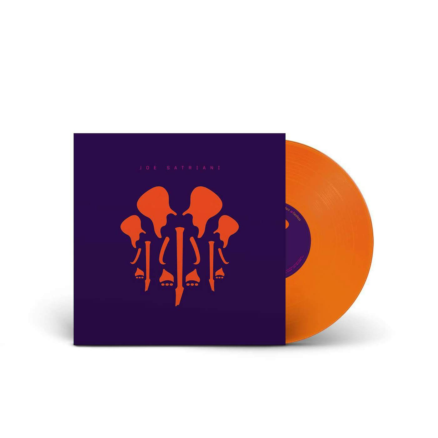 Joe Satriani ELEPHANTS OF MARS (LIMITED/ORANGE VINYL/2LP) Vinyl Record