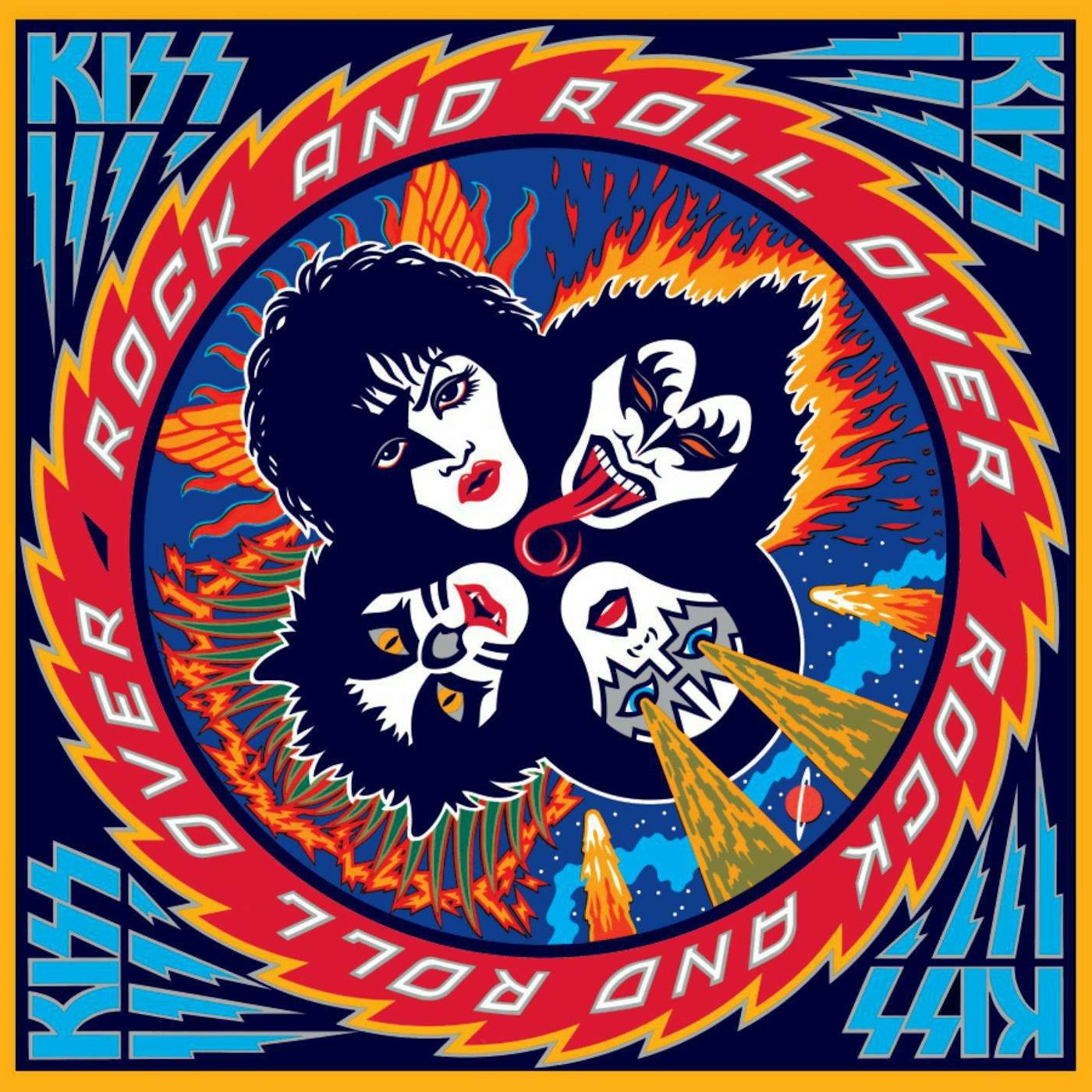 KISS Rock & Roll Over Vinyl Record