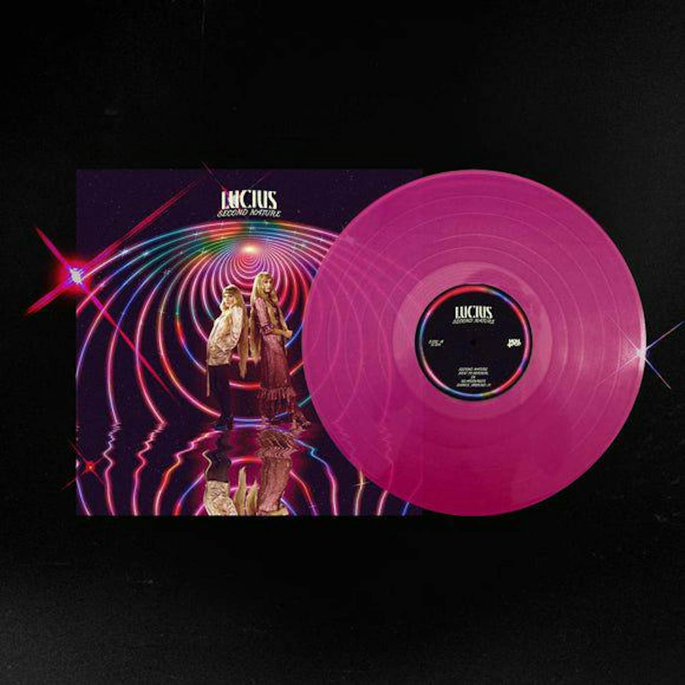 Lucius Second Nature (Clear Pink) Vinyl Record