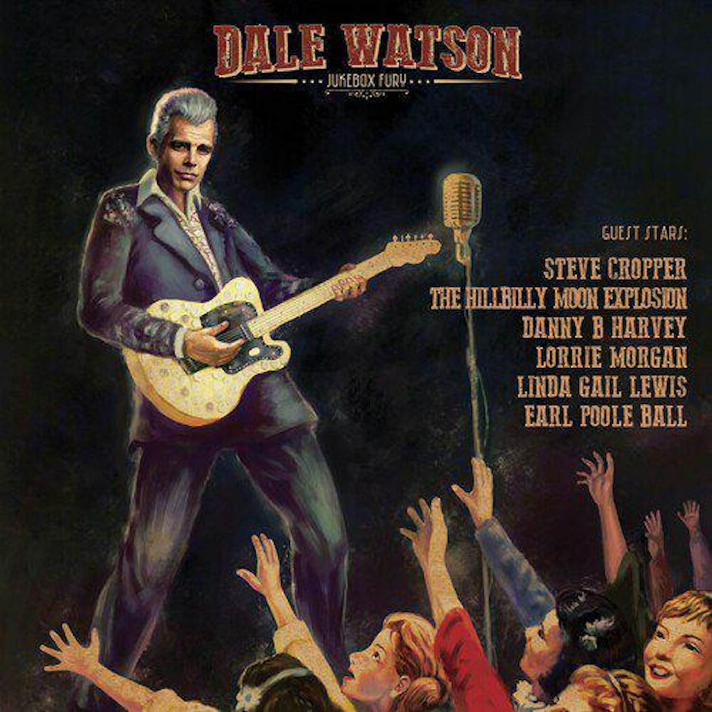 Dale Watson JUKEBOX FURY (GOLD VINYL) Vinyl Record