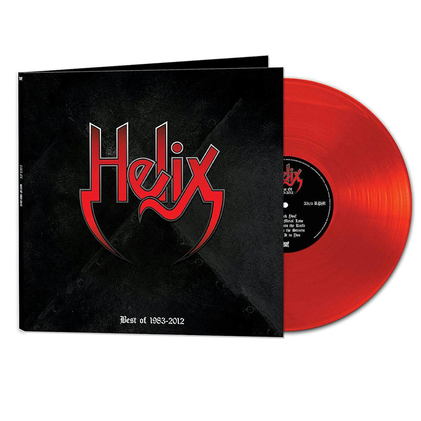 Helix Best Of 1983-2012 (Red) Vinyl Record