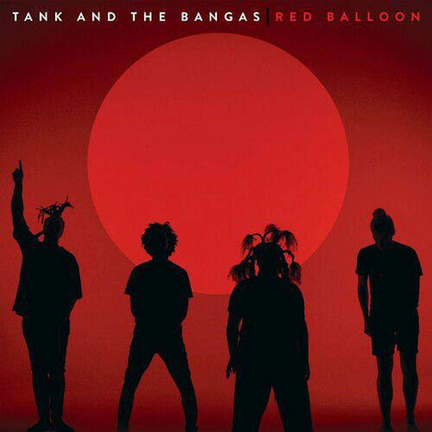 Tank and The Bangas Red Balloon vinyl record