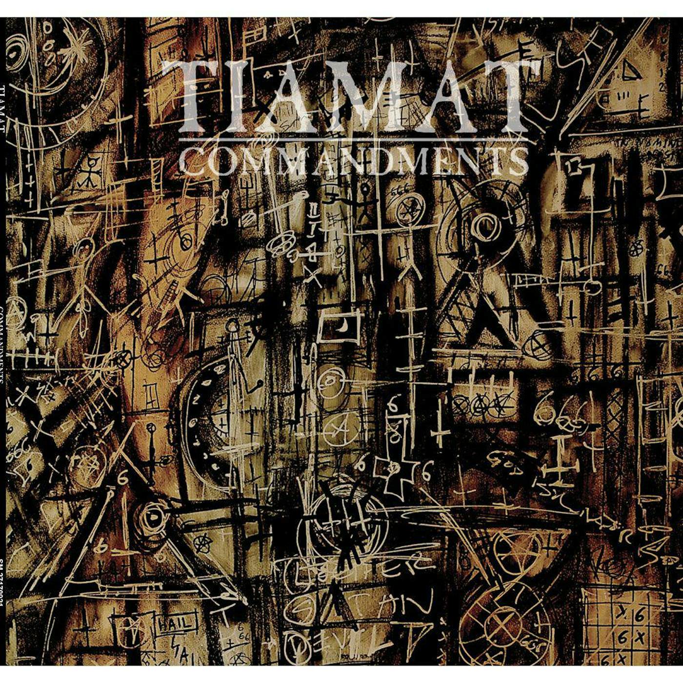 Tiamat Commandments: An Anthology (Red) Vinyl Record