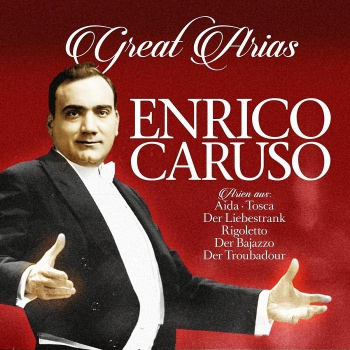 Enrico Caruso Great Arias Import Vinyl Record