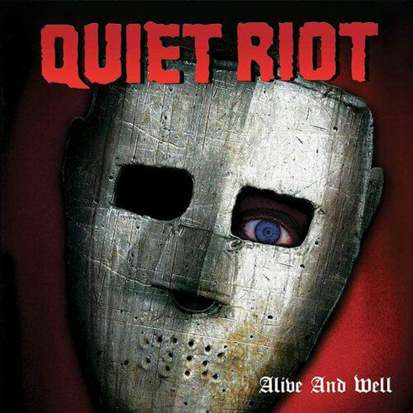 Quiet Riot Alive & Well (Red & Black Splatter/Deluxe/2LP) Vinyl Record