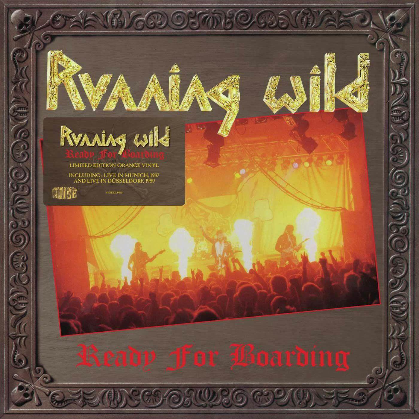 Running Wild Ready For Boarding (2LP/Orange) Vinyl Record