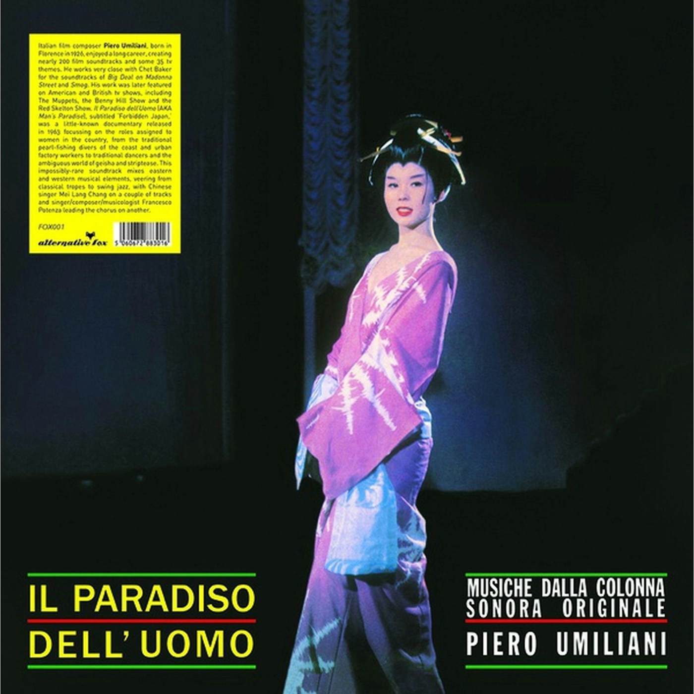 Piero Umiliani Il Paradiso Dell'uomo Vinyl Record