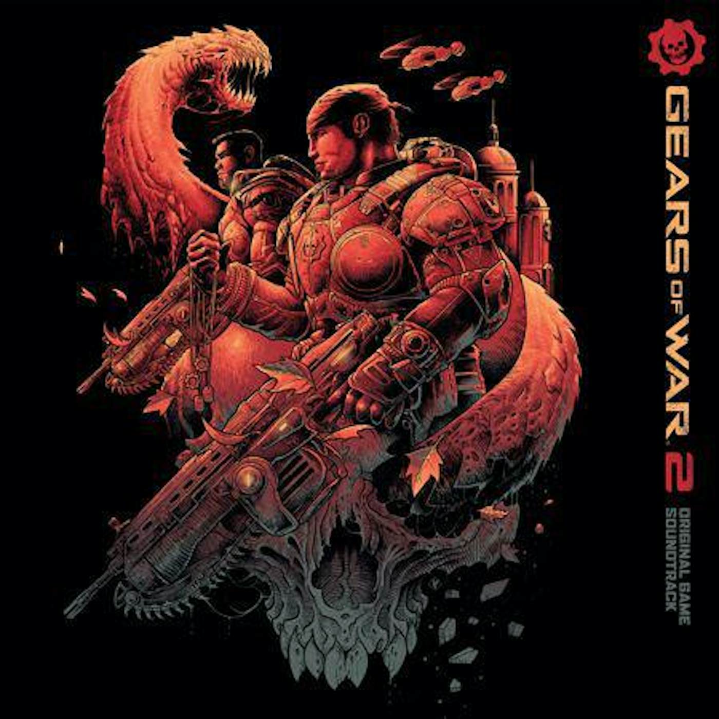 Steve Jablonsky Gears of War 2 Original Soundtrack (2LP/180g/Red vinyl)Record