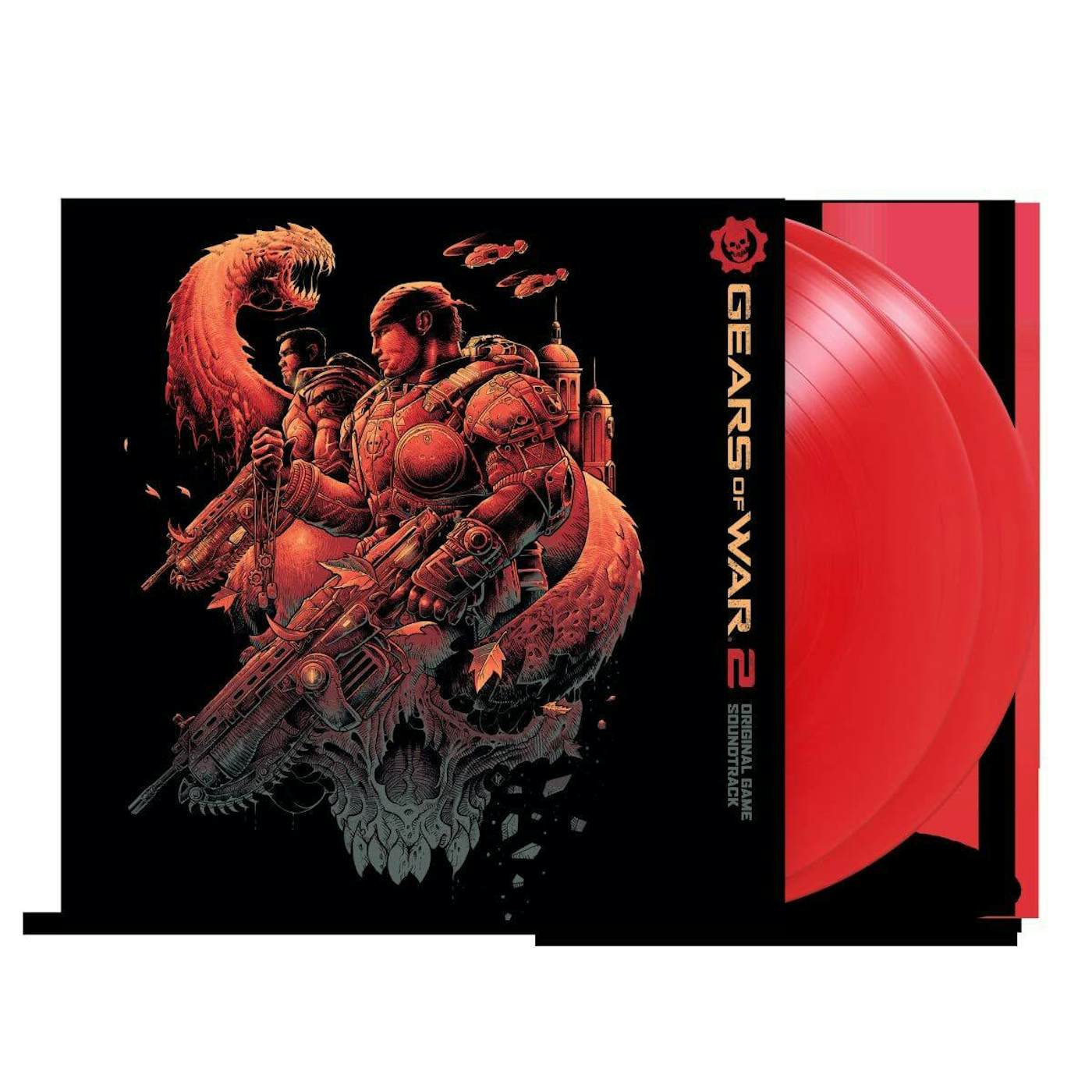 Steve Jablonsky Gears of War 2 Original Soundtrack (2LP/180g/Red vinyl)Record
