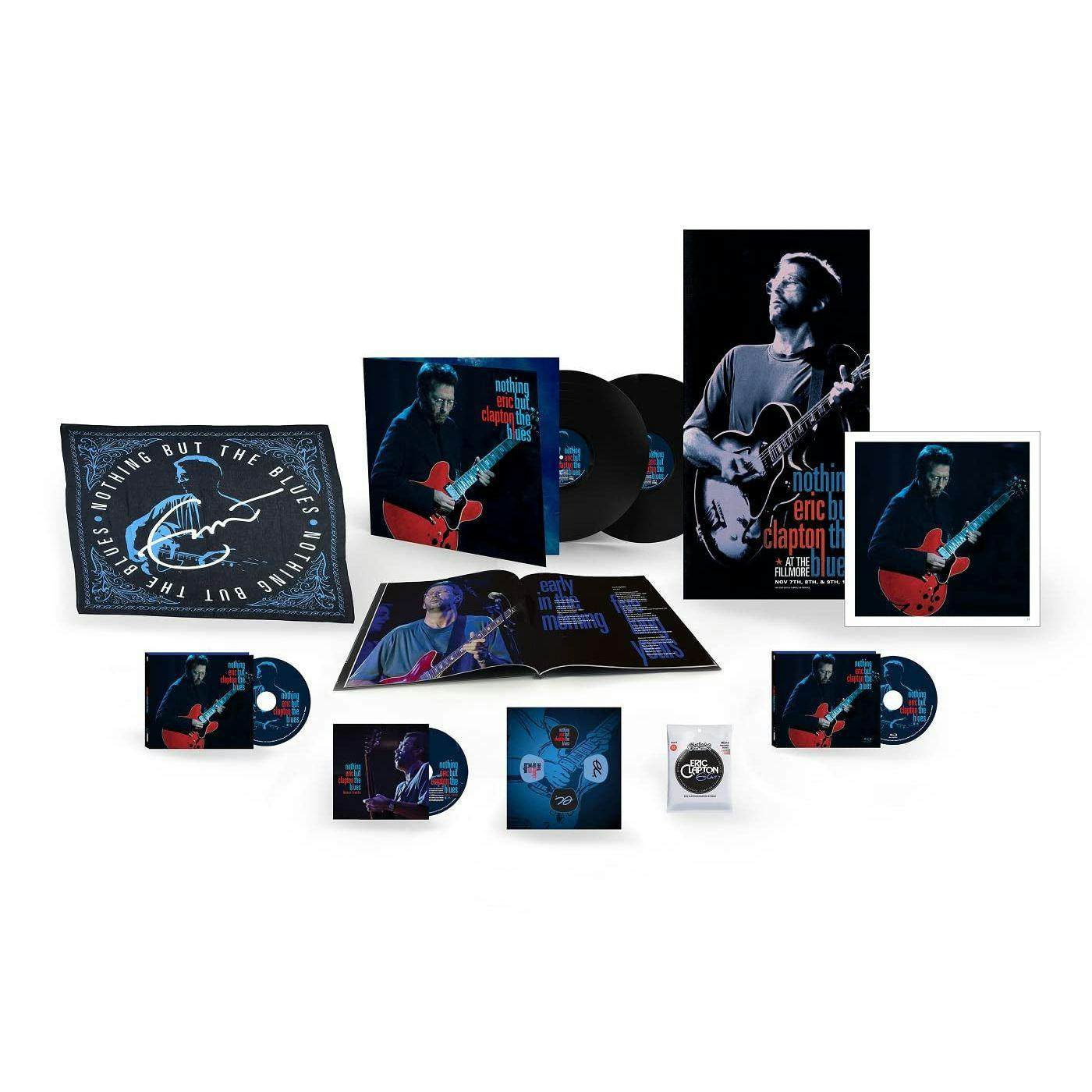 Eric Clapton Nothing But The Blues (2LP/2CD/Blu-Ray/Book/Extras) Box Set (Vinyl)