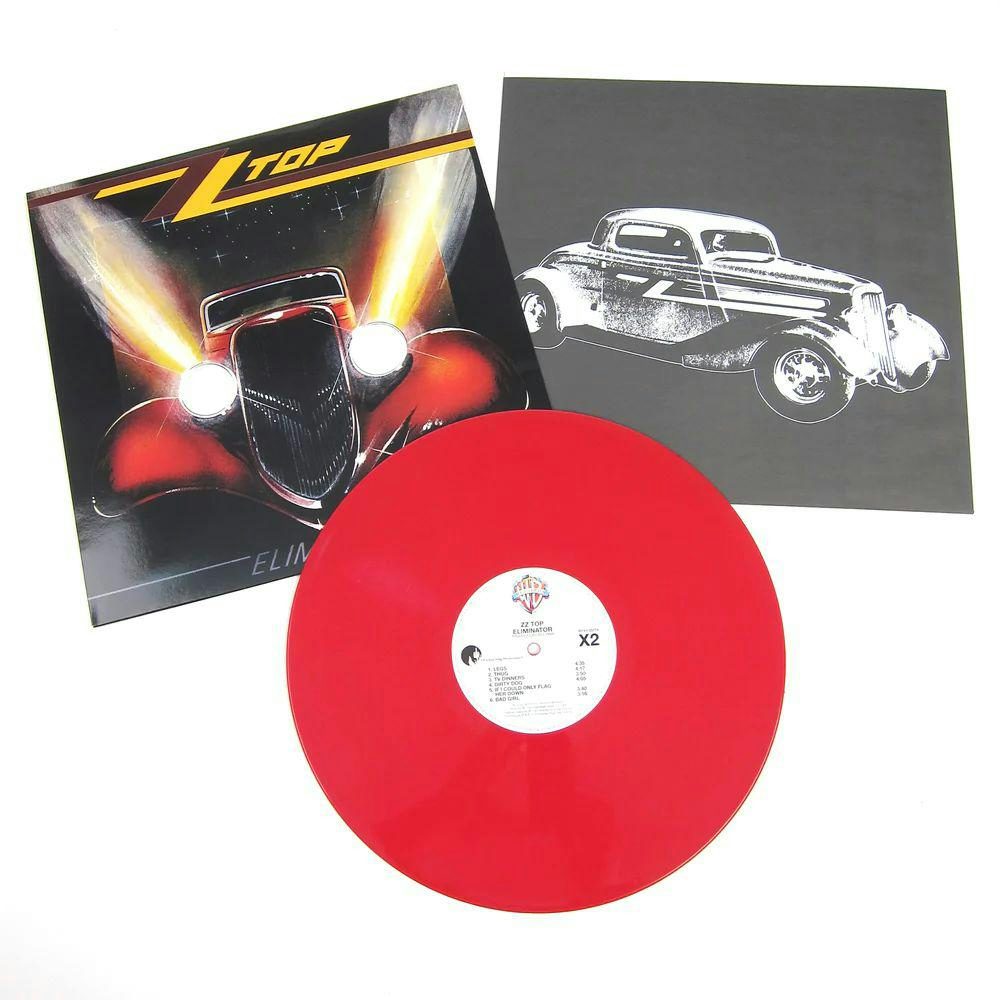 ZZ Top Eliminator (Opaque Red Vinyl Record) (Rocktober)